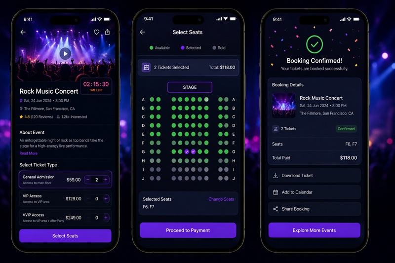 Real-Time Booking System