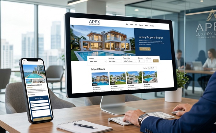 Real Estate Website Development Services for Agents