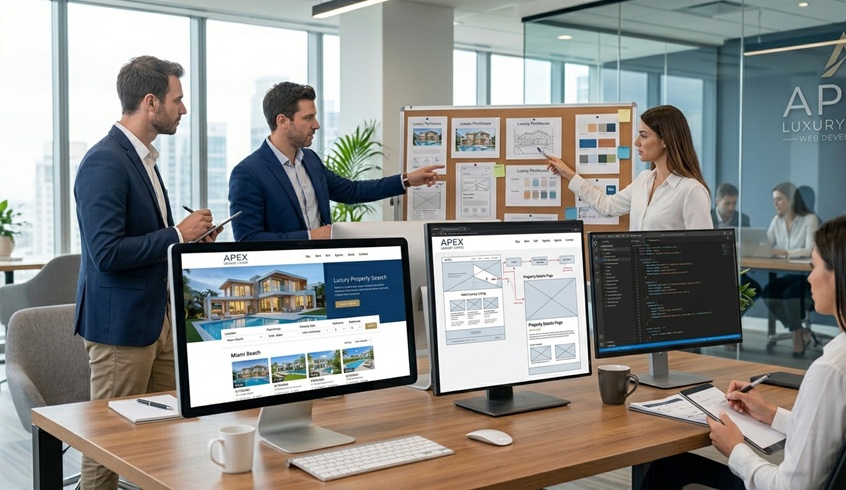 Real Estate Website Development 