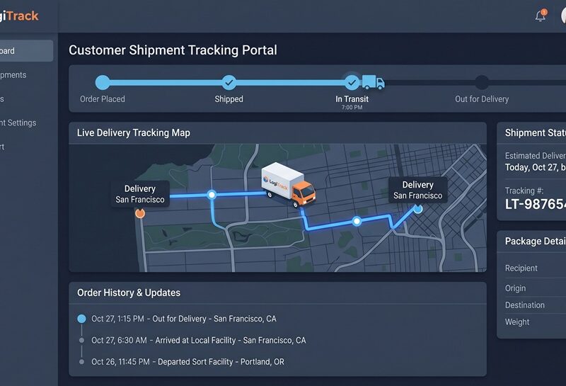 We Built a Logistics Tracking App With Real-Time Updates