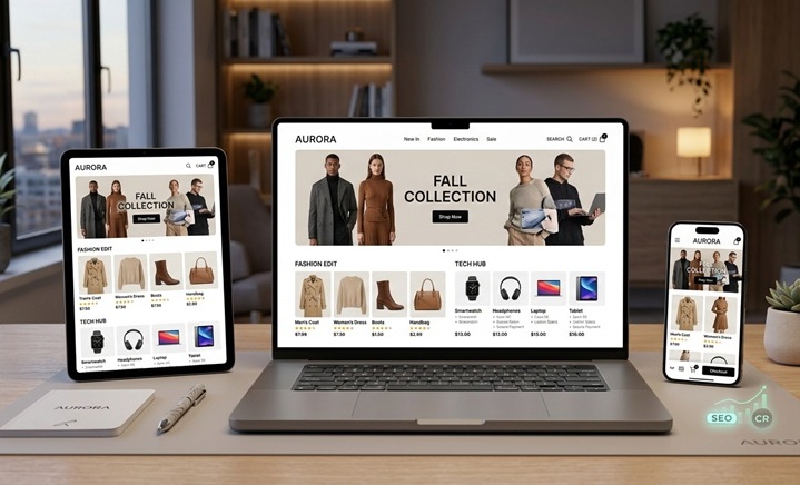 eCommerce Website Development Services for Online Stores