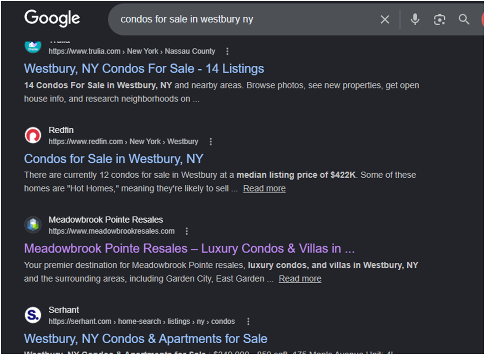 Condos for Sale in Westbury, NY