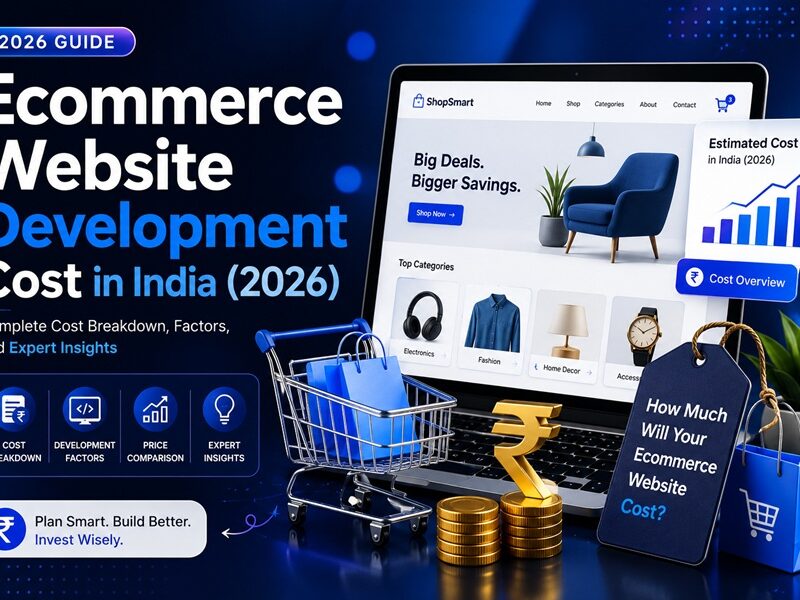 Ecommerce Website Development Cost in India