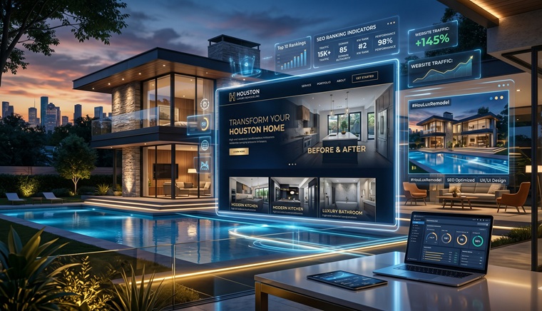 Home Remodeling Website Development Services in Houston – Grow Your Remodeling Business Online