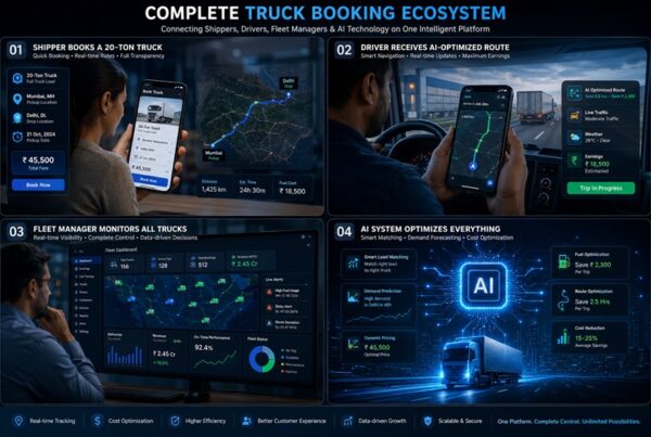 Truck Booking App Development