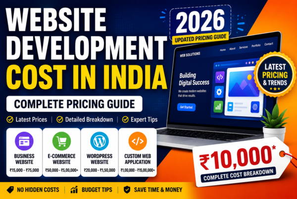 Website Development Cost in India