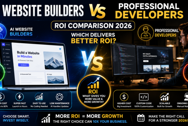 AI Website Builders vs Professional Developers