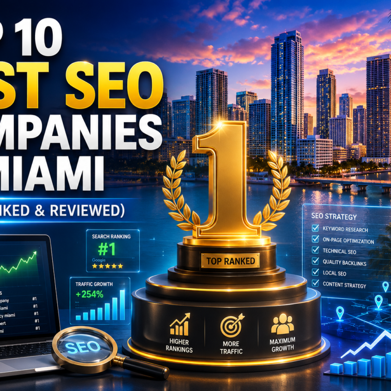 Top 10 Best SEO Companies in Miami in 2026 (Ranked & Reviewed)