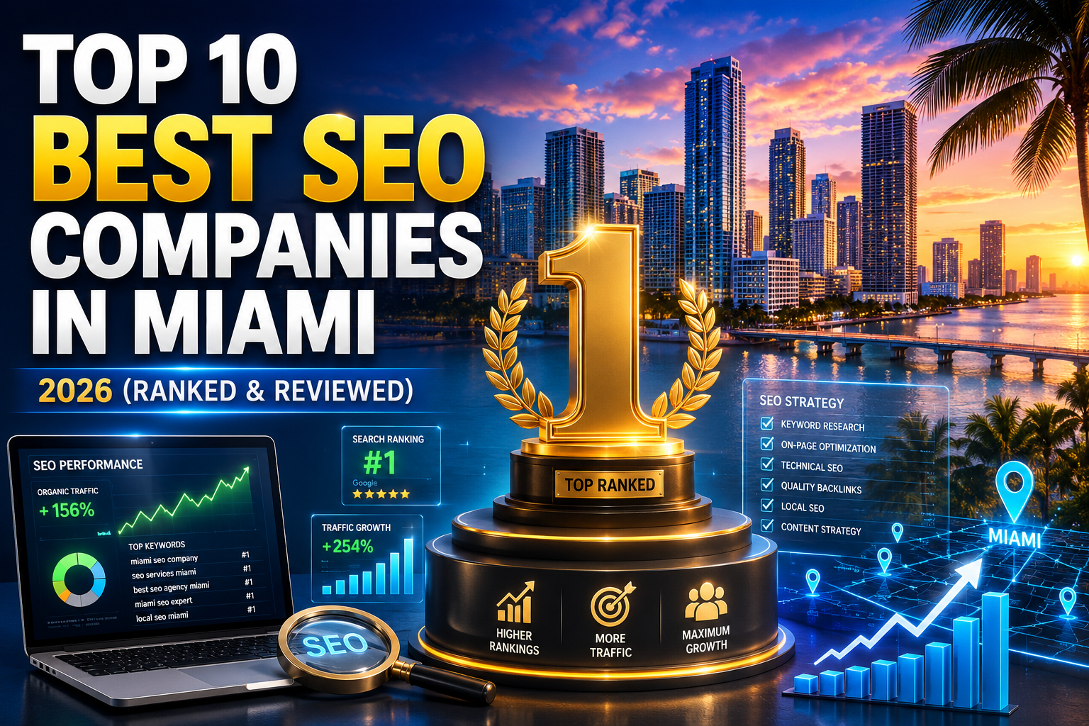 Top 10 Best SEO Companies in Miami in 2026 (Ranked & Reviewed)