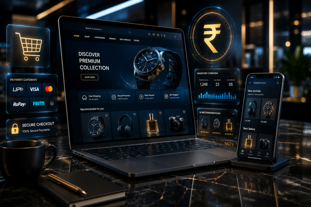 How Much Does an Ecommerce Website Cost in India