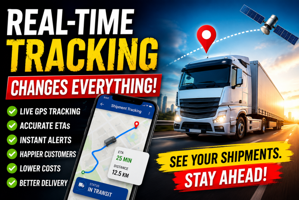 Why Logistics Companies Need Real Time Tracking Websites