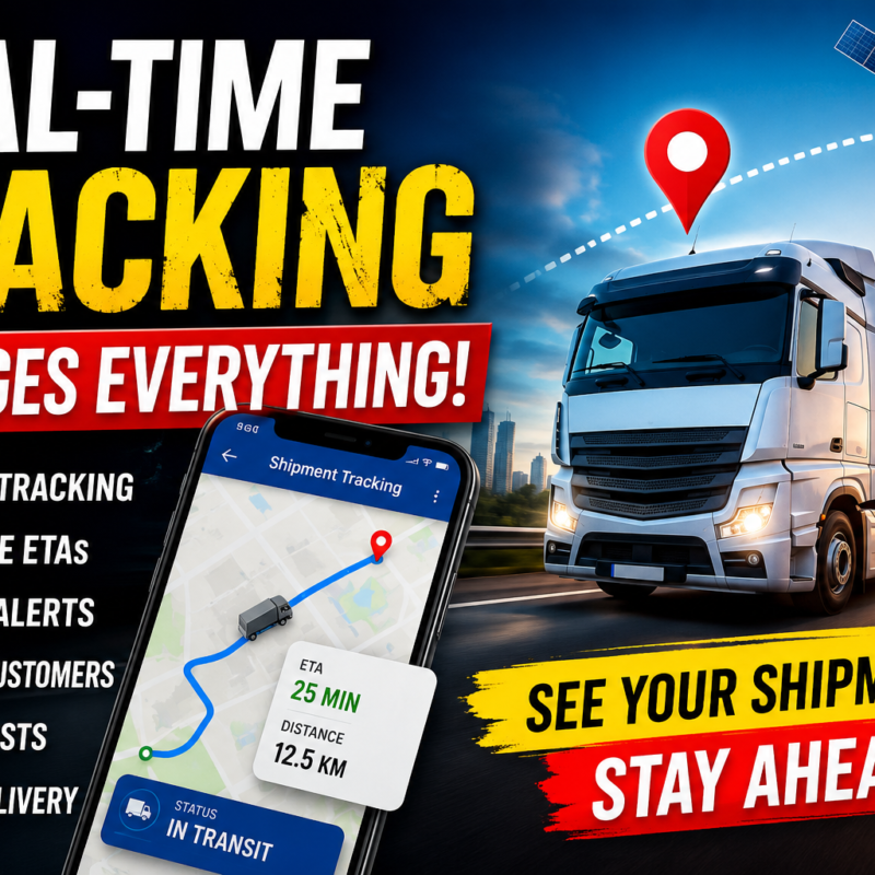 Why Logistics Companies Need Real Time Tracking Websites
