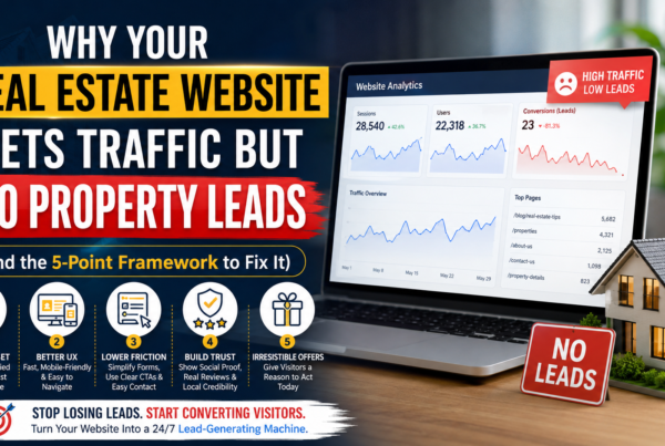 Real Estate Website Gets Traffic but No Leads