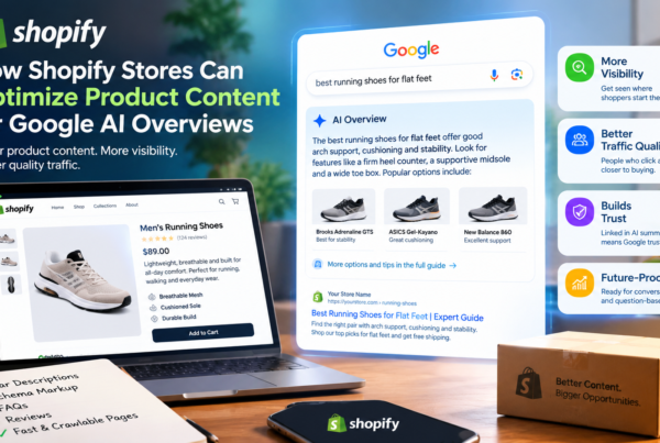 How Shopify Stores Can Optimize Product Content for Google AI Overviews