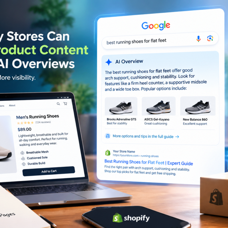 How Shopify Stores Can Optimize Product Content for Google AI Overviews