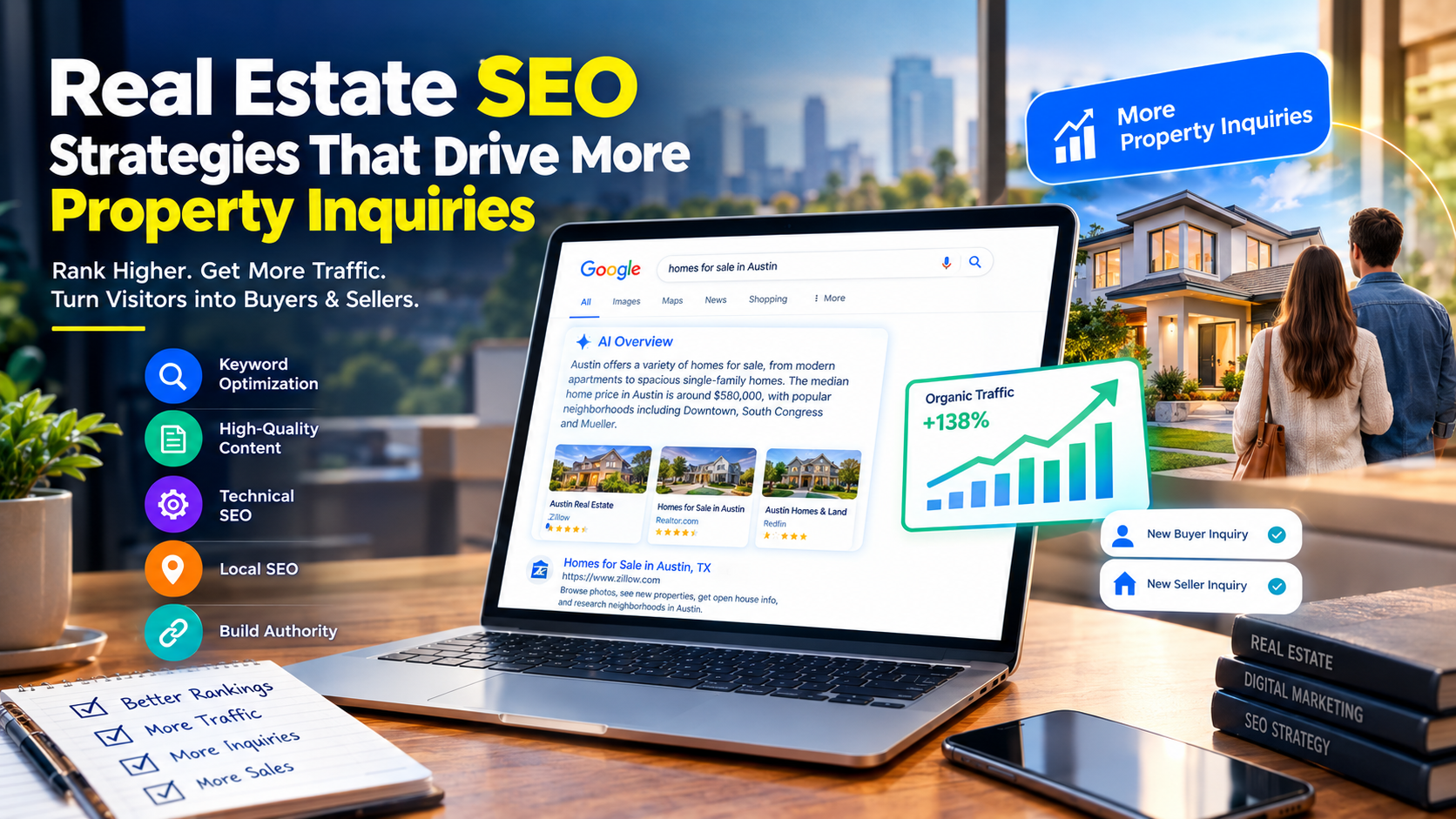 Real Estate SEO Strategies That Drive More Property Inquiries
