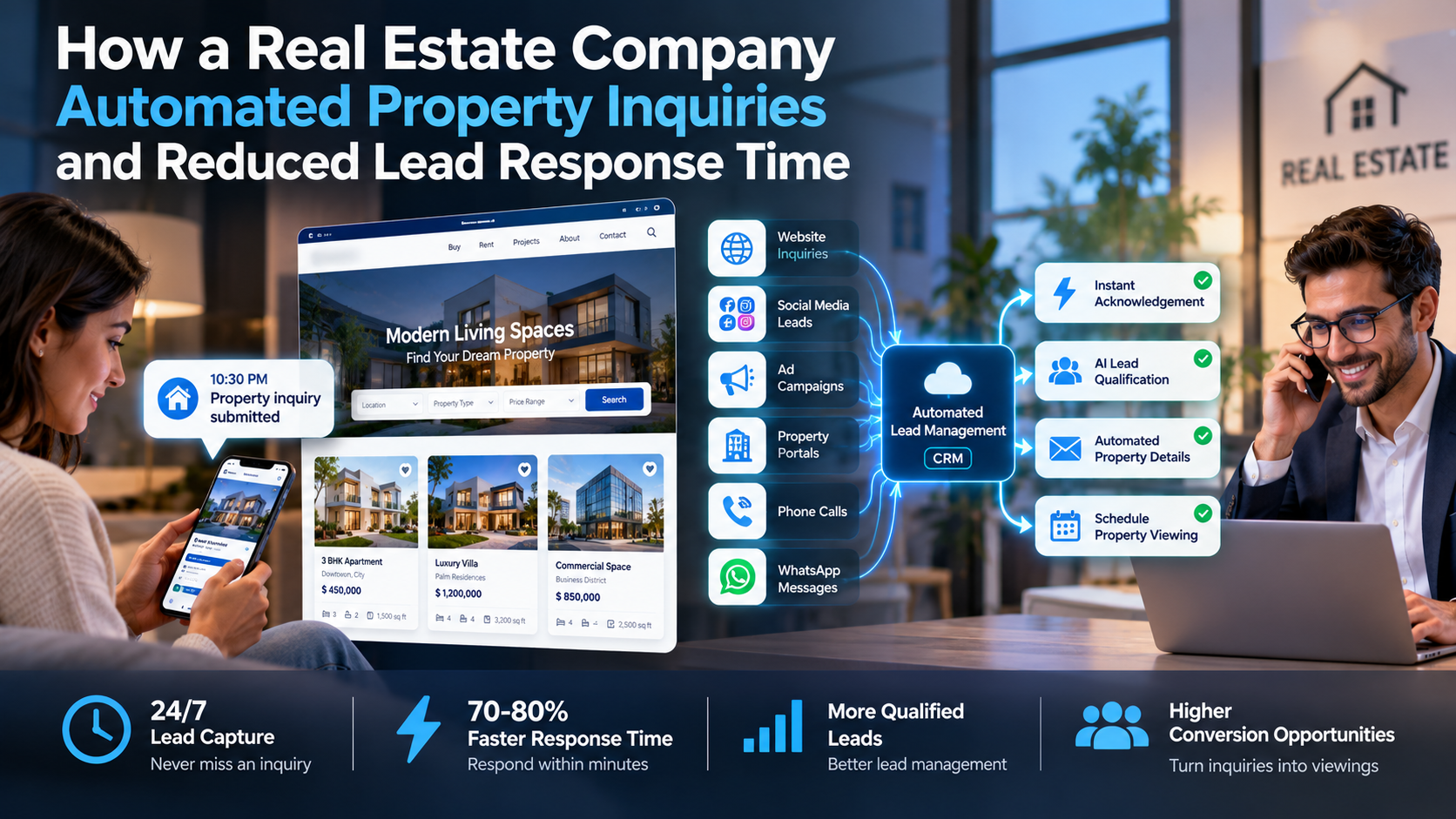 Automated Real Estate Lead Management