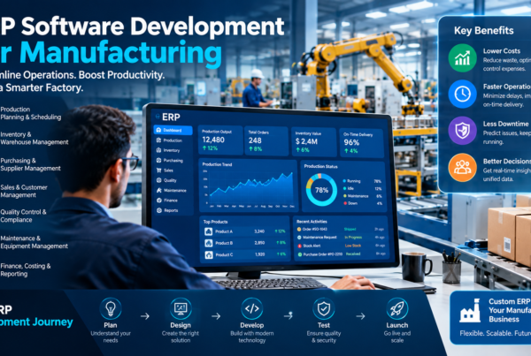 ERP Software Development for Manufacturing