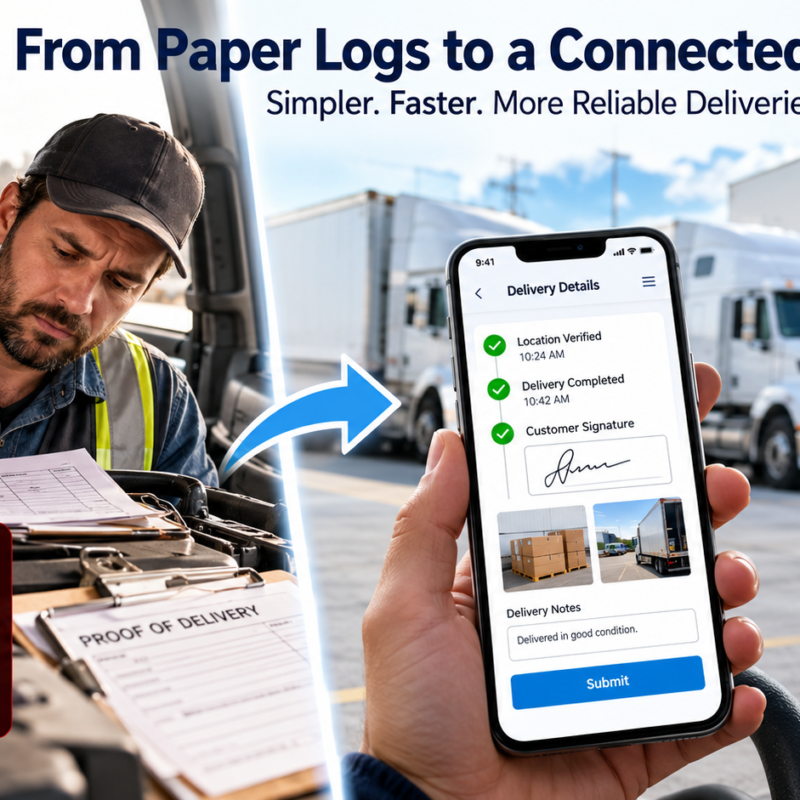 From Paper Logs to Connected Fleet