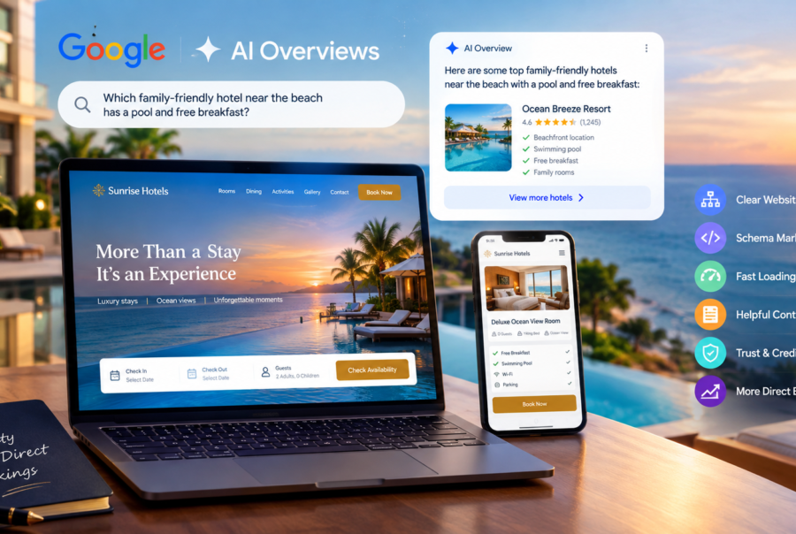 How to Build a Hotel Website Ready for Google AI Overviews and AI Search