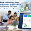Student Management Applications to Automate Administrative Workflows