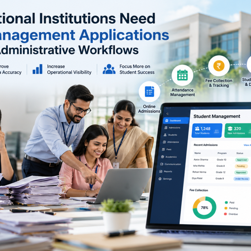 Student Management Applications to Automate Administrative Workflows